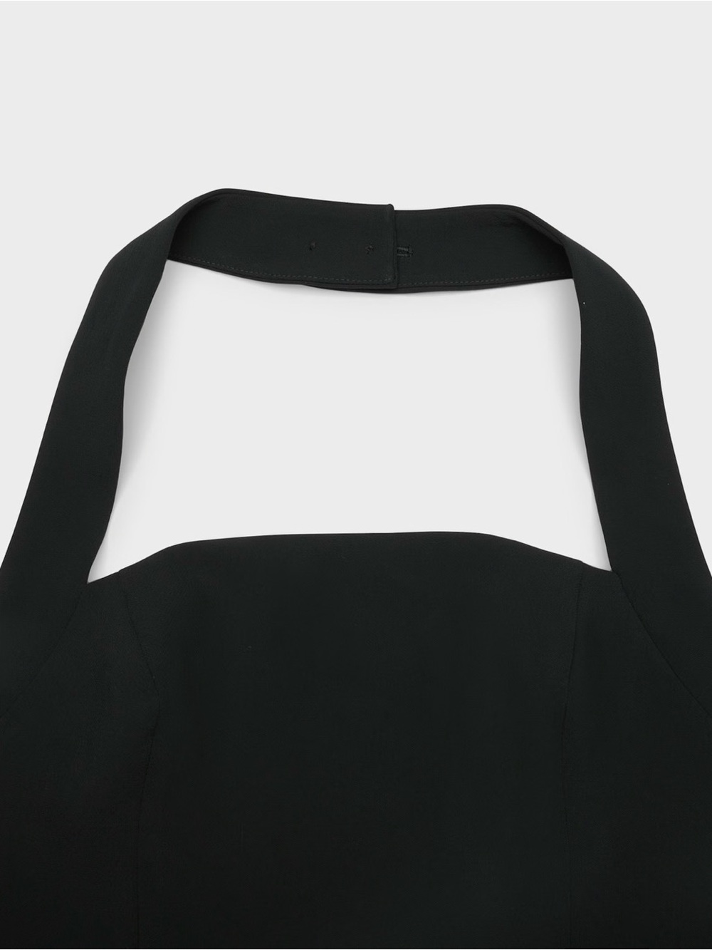 Aritzia Black Whisper Halter Top - Crepette Medium - Picture 8 of 8